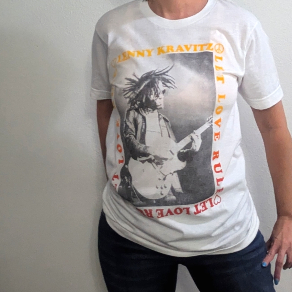 LENNY KRAVITZ Let Love Rule Graphic Tee